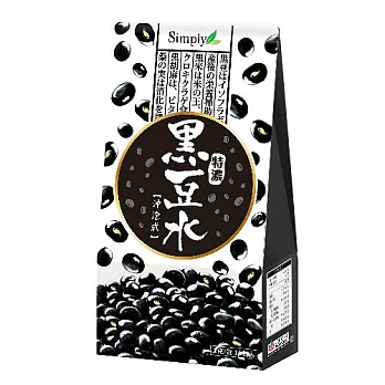 【上野物產】【Simply 高倍濃縮嚴選特濃黑豆水】4盒
