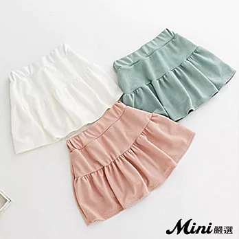 短裙 春夏糖果色半身小百褶裙 三色-Mini嚴選-FREE(裸粉)