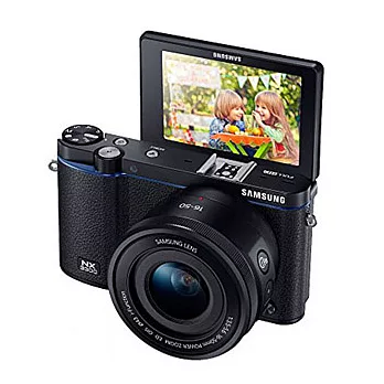 SAMSUNG NX3300 16-50mm 變焦鏡組(公司貨)+32G卡+專用電池+專用座充+大吹球清潔組+拭鏡筆+保護鏡-黑色