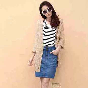 EOWYN.新款8957實拍緊身牛仔包臀半裙裙子女/藍色/26/27/28/29/30/31/TL001-L99611-47/1色/現貨+預購26藍色