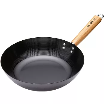 《KitchenCraft》木柄不沾炒鍋(30cm)