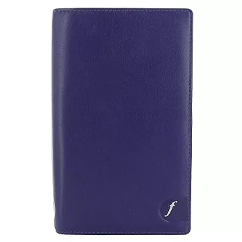 filofax 波世頓BOSTON 薄型無扣萬用手冊(中)-紫羅蘭