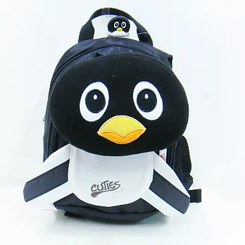 【英國Cuties and Pals】幼童3D立體後背包-附頭枕企鵝