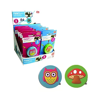 【DCI】造型耳機/音源分享器(3孔)蘑菇