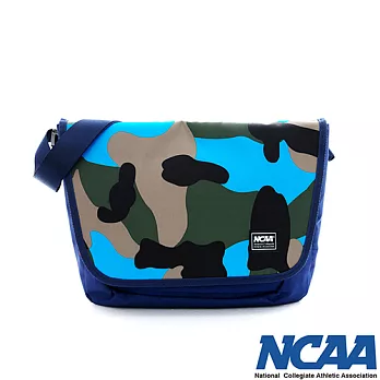 NCAA - 迷彩側背包 水餃包 - 迷彩藍迷彩藍