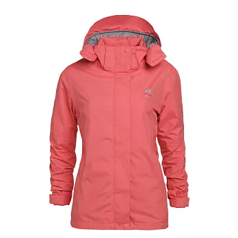 【hilltop山頂鳥】女款GoreTex 抗UV單件式防水外套H22FO8-S橘色