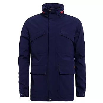 【hilltop山頂鳥】男款GoreTex 抗UV單件式防水外套H22MT1-S夜藍