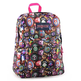 JanSport校園背包(SUPER BREAK)-尋找貓頭鷹