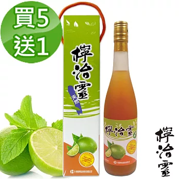 【檸治靈】手工萃取檸檬醋禮盒600ml(買五送一)