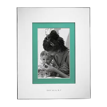 kate spade new york湖水綠金屬相框5X7