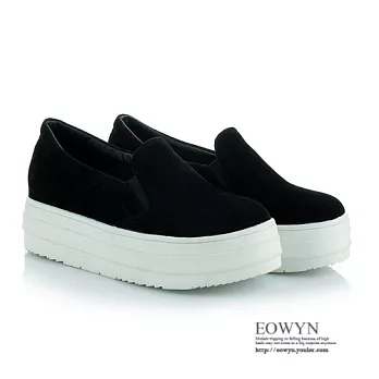 EOWYN.超人氣款時尚百搭舒適磨砂休閒平底包鞋/懶人鞋EMD00895-62/4色/34-39碼現貨+預購黑色34
