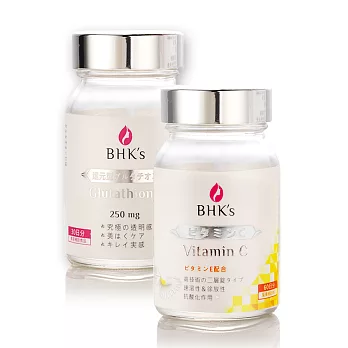 BHK’s-30天完美抗氧 GSH穀胱甘太+維他命C雙層錠