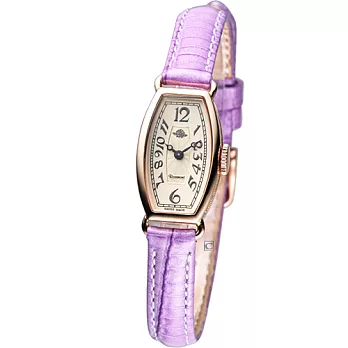 Rosemont 玫瑰皇后時尚錶 TRS-18-05-VI 紫色米白色