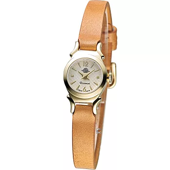 Rosemont 玫瑰米蘭系列時尚錶TRS41-03-LBR 咖啡色米白色