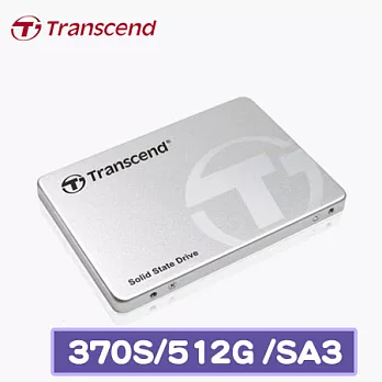 Transcend 創見 SSD370S 512G 2.5吋 SATA3 SSD 固態硬碟