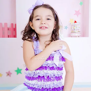 Cutie Bella蕾絲上衣/背心LilacVioletCream (90CM)