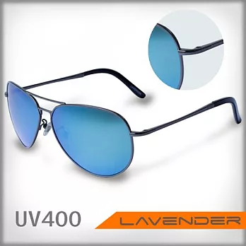 Lavender炫彩鍍膜偏光片太陽眼鏡1510C1-槍色