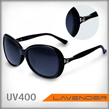 Lavender偏光片太陽眼鏡1554C7-黑