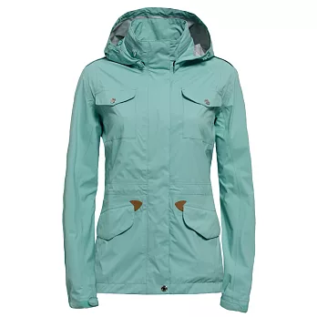 【hilltop山頂鳥】女款抗UV超撥水透氣外套H22FR3-S湖綠