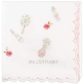 JILL STUART 花舞柔織巾