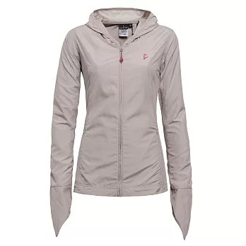 【hilltop山頂鳥】女款抗UV外套S02F95-淺卡其S淺卡其