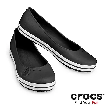 Crocs - 女款 - 卡駱班輕便鞋 -35黑色