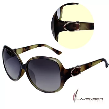 Lavender時尚太陽眼鏡-S3733C5-咖啡綠