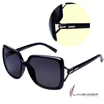 Lavender偏光片太陽眼鏡-S3725C1-黑