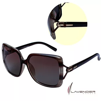 Lavender偏光片太陽眼鏡-S3725C2-咖啡
