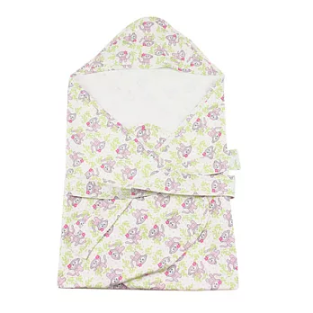 【愛的世界】猴子抱巾-台灣製-粉紅色