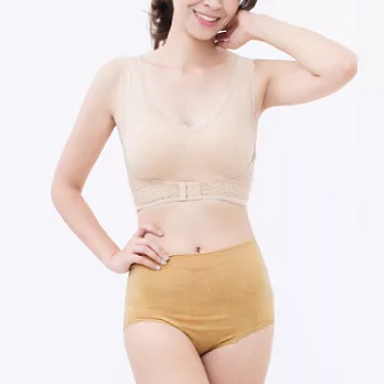 嫩肌.珍珠紗 3D 美臀超彈高腰褲FREE膚色