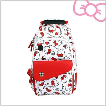 Hello Kitty法式滿版多功能設計包 (KT-BG03)白