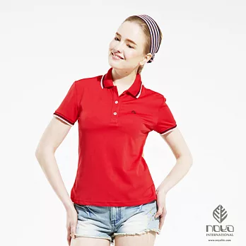 【NOYA】Coolmax經典設計女款POLO衫(#22920022)S紅色