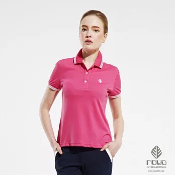 【NOYA】Coolmax經典設計女款POLO衫(#22920022)S亮桃紅