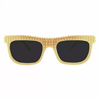 nanoblock日本迷你積木太陽眼鏡米色