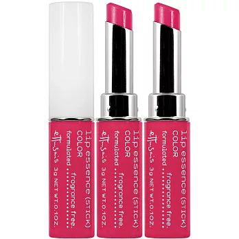 ETTUSAIS 艾杜紗 護唇菁華棒N SPF18/PA++(#果漾甜莓)(3g)*2