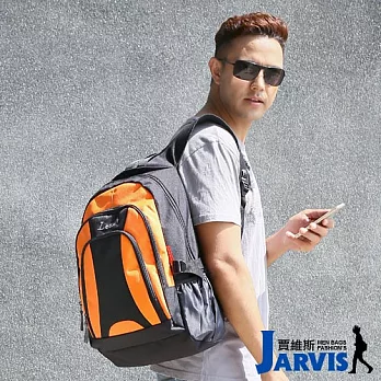 Jarvis 後背包 休閒多功能-悠遊-0626-1橘色