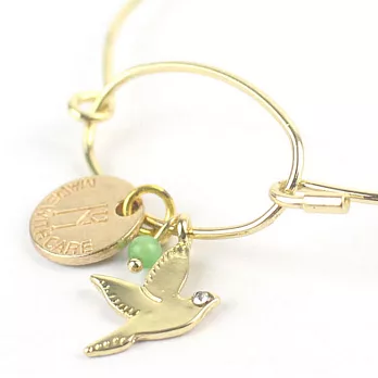 英國NATKIEL-環環相印鳥兒造型手環