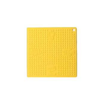 【UH】diablock - 粉彩積木隔熱墊(共四色可選) - 黃色