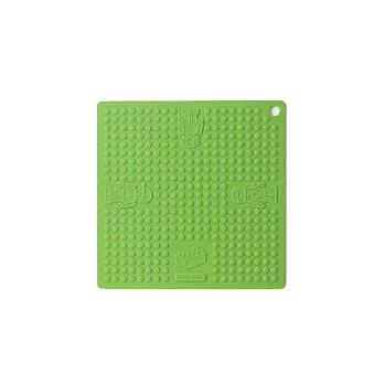 【UH】diablock - 粉彩積木隔熱墊(共四色可選) - 綠色