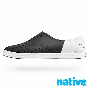 native JERICHO BLOCK修身鞋-黑x銀(女)5黑x銀