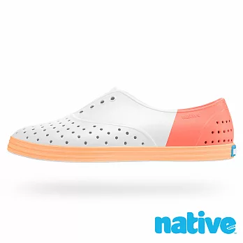 native JERICHO BLOCK修身鞋-白x蜜糖橘子(女)9白x蜜糖橘子