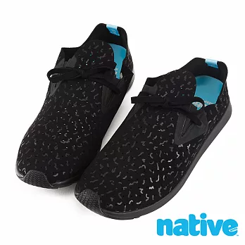 native APOLLO MOC PRINT 印花莫卡辛鞋-黑色毛蟲(男/女)23.5黑色毛蟲