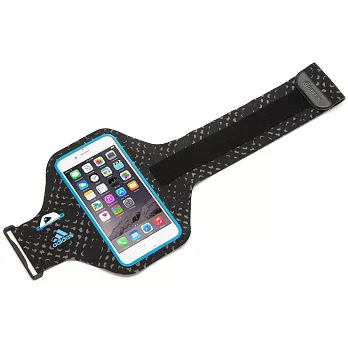 Griffin Adidas Armband iPhone6 Plus (5.5吋) 運動臂套-黑/藍色
