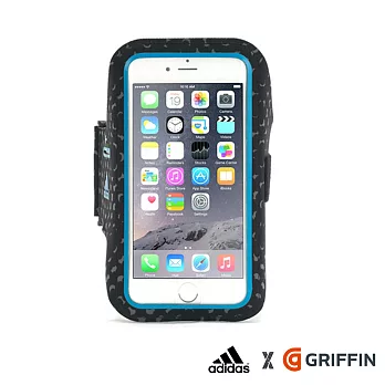 Griffin Adidas Armband iPhone6 Plus (5.5吋) 運動臂套黑/藍