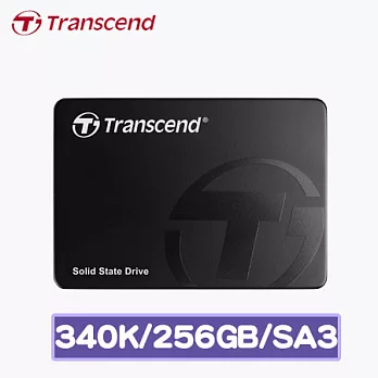 Transcend 創見 SSD340k 256G 2.5吋 SATA3 SSD 固態硬碟