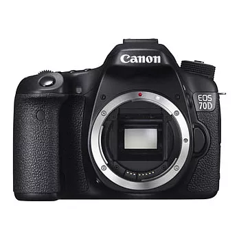【Canon】70D BODY 機身組(公司貨)送32G+專用電池+相機包+大吹球清潔組+拭鏡筆+專用遙控器+專用快門線