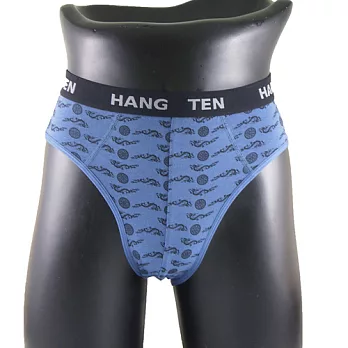 【HANG TEN】精典型男彈力棉印花三角褲~5件組隨機取色M隨機取色
