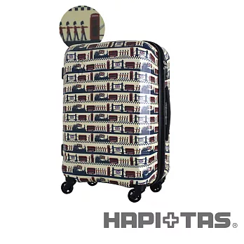 HAPI+TAS 倫敦風情登機箱-米色