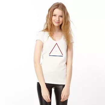 小LOGO視力T(修身女版)S白